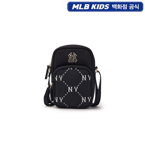 [ AK백화점 ][MLB KIDS] 다이아 모노그램 미니 크로스백 - BKS(블랙) (7ACRMD25N)