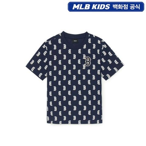 [ AK백화점 ][MLB KIDS] 모노그램 전판 티셔츠 - NYS (7ATSM1153)