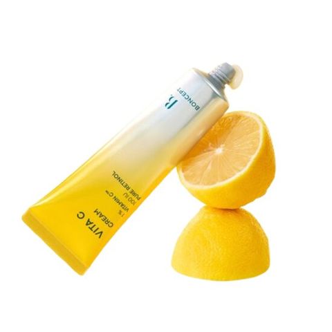 본셉 비타씨 크림 50 ml 미백 화이트닝 미백크림 기미 잡티 멜라닌 피부탄력 수분 레티놀 주근깨 저자극 피부결 피부톤개선 색소침착 톤업 토닝크림