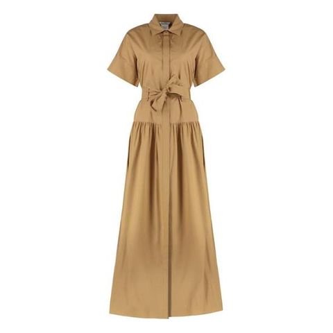 막스마라 롱 원피스 AGORAIO2511221062600 048 Brown
