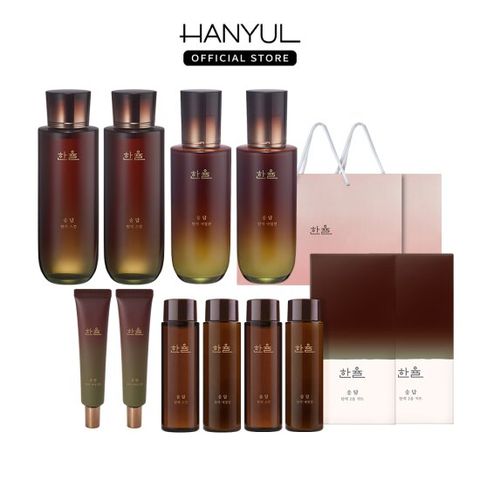 한율 송담 탄력 2종 더블 (150ml 2개 + 에멀전 125ml 2개)