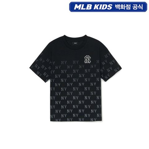 [ AK백화점 ][MLB KIDS] 빈티지 모노그램 전판 티셔츠 - BKS (7ATSMV353)