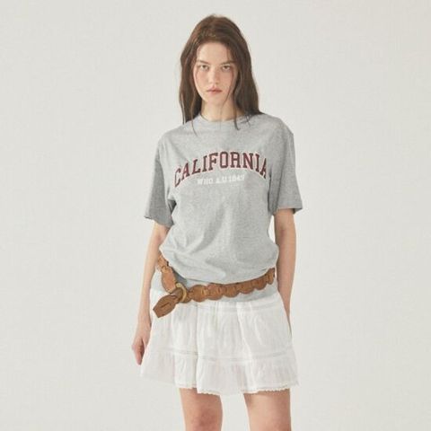 [ 롯데백화점 ][후아유]남녀공용 California Logo T-shirt WHRPF2402U