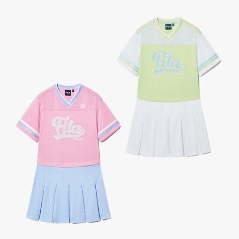 [ 현대백화점 ]휠라키즈(FILA KIDS) (FK2OPH2501F) PLAYER 레플리카 원피스