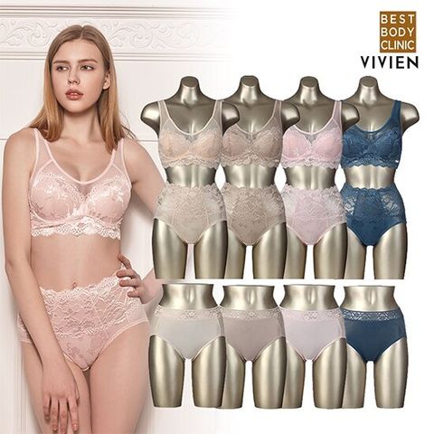 [7만원 파격 SALE]비비안 BBC 썸머 브라팬티 4세트+팬티4종