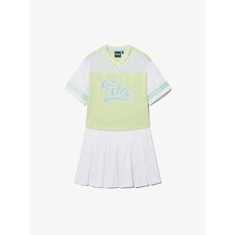 [ 현대백화점 ]휠라키즈(FILA KIDS) (FK2OPH2501F WHI) PLAYER 레플리카 원피스