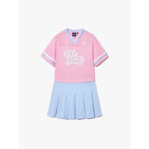 [ 현대백화점 ]휠라키즈(FILA KIDS) (FK2OPH2501F LPK) PLAYER 레플리카 원피스