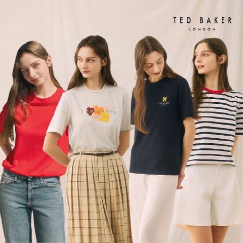 테드베이커 25SS 여성 아트웍 티셔츠 4종