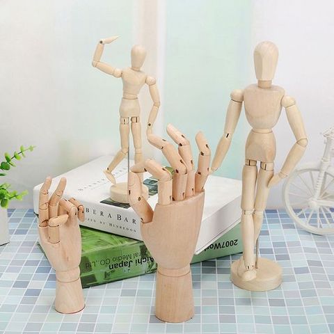 원목 구체 관절 인형 15cm 목각관절인형 관절인형 드로잉관절인형 미술소품 나무관절인형 구체관절인형 드