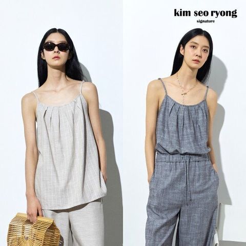 김서룡 25SS 린넨 튜브 탑 2종