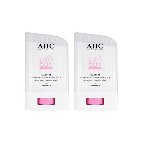 [에이에이치씨]AHC 핑크 선스틱 22g 2개 마스터즈 하이퍼 마일드 리페어