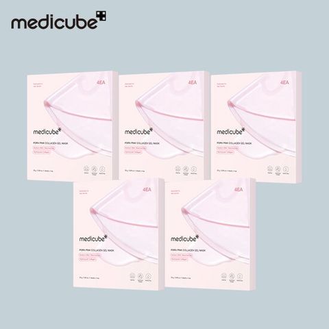 PDRN 핑크 콜라겐 겔 마스크(4매입) 5set 총 20 매입