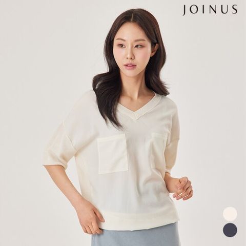 [조이너스] 새틴니트블라우스_JACU4-WSL030