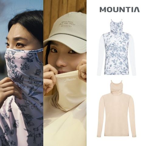 마운티아  최신상 여성 이어링 마스크 베이스레이어 2종