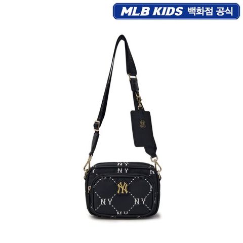 [ AK백화점 ][MLB KIDS] 다이아 모노그램 카메라백 - BKS (7ACRMD45N)