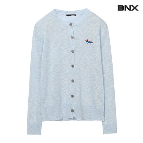 [BNX]라운드넥 자수 가디건 (BX2CD001L0)