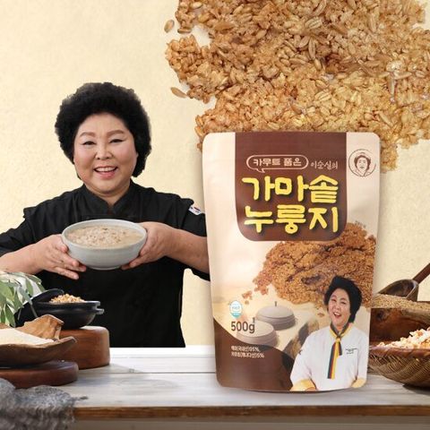 이순실의 카무트 가마솥 누릉지500g *6봉