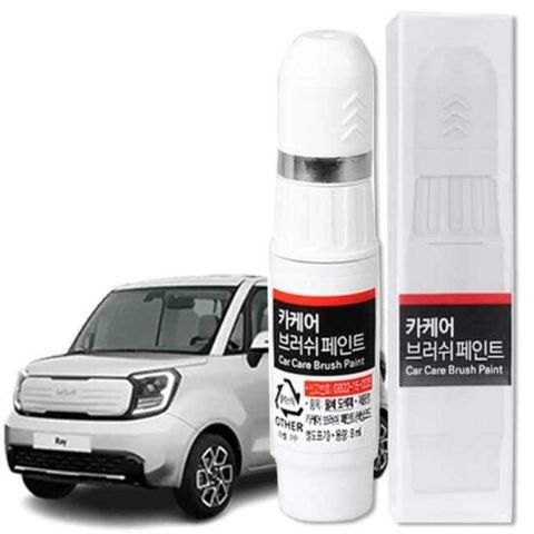 레이 붓펜 K1P 체리핑크 문콕 도색 휠복원