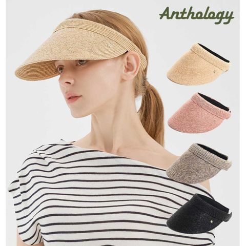 앤솔로지 라피아 선바이저