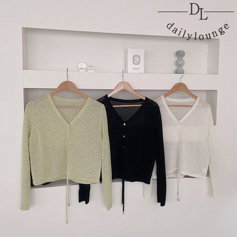 데일리라운지 스트링 썸머 가디건 1종