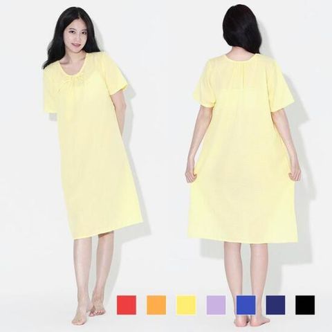 바썬트 반팔 지짐이 원피스 SD-220624/지짐이원피스/여름원피스/민소매원피스/롱원피스/지지미원피스