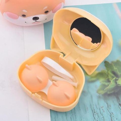 청결하고 귀여운 렌즈케이스