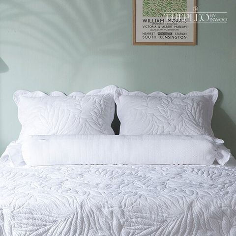 [더플레오] 스노우 시어서커 바디필로우(커버포함)