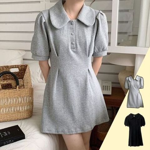 호텔 카라 미니 원피스 호텔 호캉스 하객룩 A라인 반 GWM