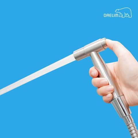 대림바스 고압 연속 분사 원터치 스테인리스 욕실 스프레이건