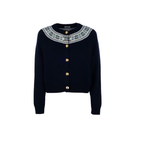 셀린느 가디건 RV0FQ0N8207DX DARK BLUE DOM