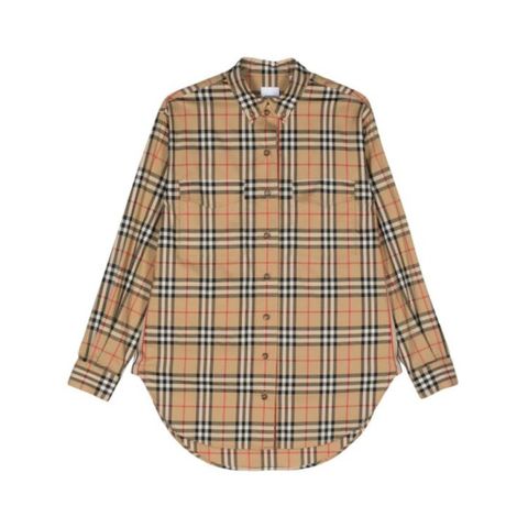 버버리 셔츠 8083146 A7028 CHECKED
