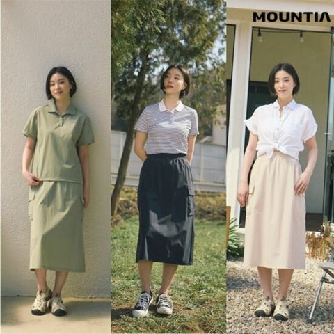 [런칭 49,900원]마운티아 여성  최신상 썸머 밴딩 스커트 1종