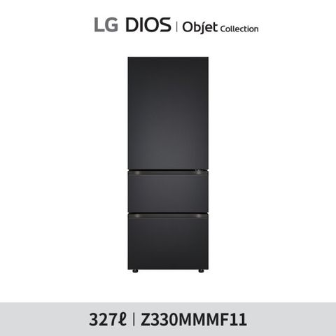 (25년형) 1등급 LG 디오스 오브제 327리터 김치냉장고 Z330MMMF11