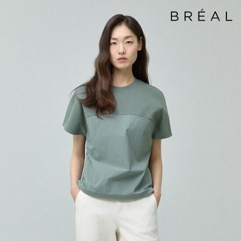 브리엘 투톤 블라우스 1종_민트/아이보리[런칭 가격 59,900원]