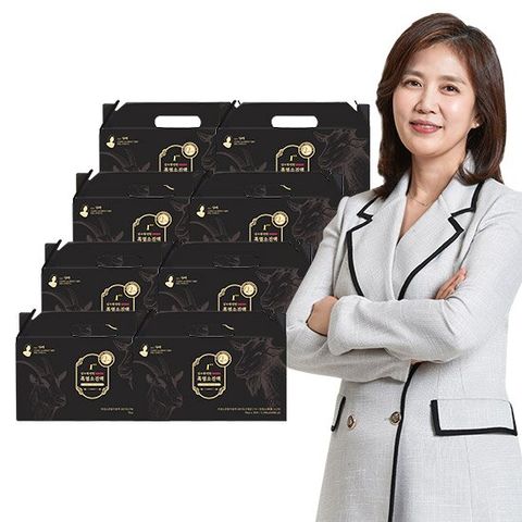 김소형 유황먹고자란 흑염소진액 1++ 8박스 (70ml*30포*8박스)