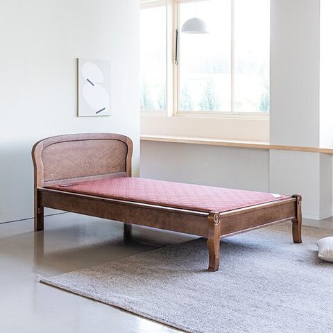 (HD)포그니처 고주파퀼팅 황토볼 흙침대_싱글+리프트업테이블