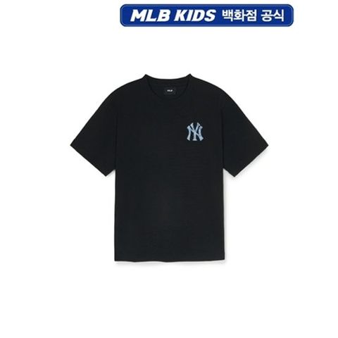 [ 현대백화점 ][MLB키즈DB] 빈티지 모노그램 빅럭스 티셔츠 뉴욕양키스 (7ATSMV45350BKS)