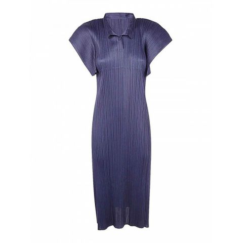 [PLEATS PLEASE ISSEY MIYAKE] 여성 니 Length Monthly Colors 어거스트 원피스 PP48JH12678 Blue /8