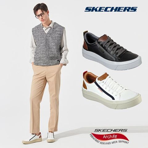 스케쳐스 25FW 최신상 남성용 뷰포트 스니커즈