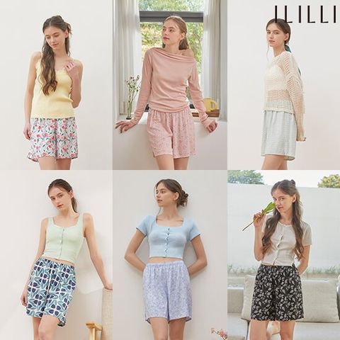 아이릴리 인견썸머 여성 트렁크 팬츠 6종