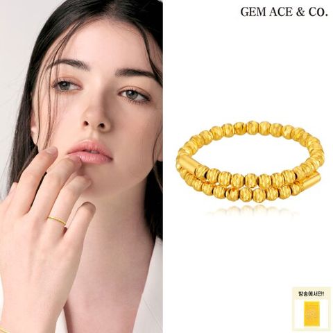 제메이스 24K순금 루카스 금볼 반지+99.99% 골드바