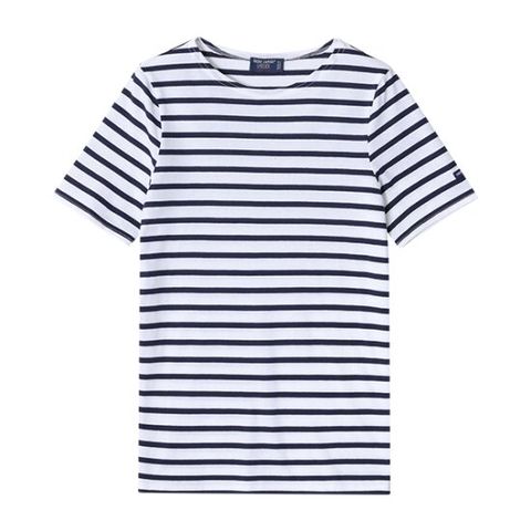 [세인트제임스 SAINT JAMES] 9863 NEIGE MARINE 공용 반팔티