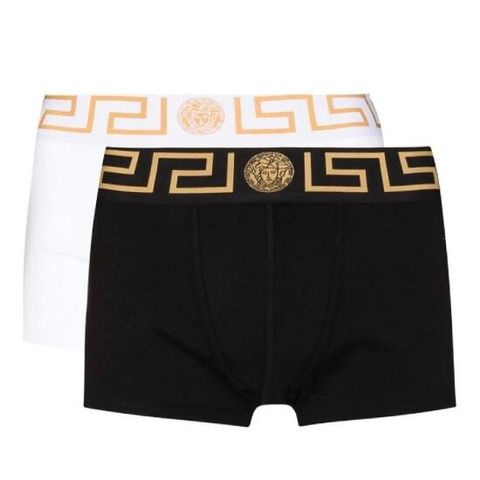Versace 메두사 자카드 브리프 2개 팩 AU101811A10011 A83K TP934644318