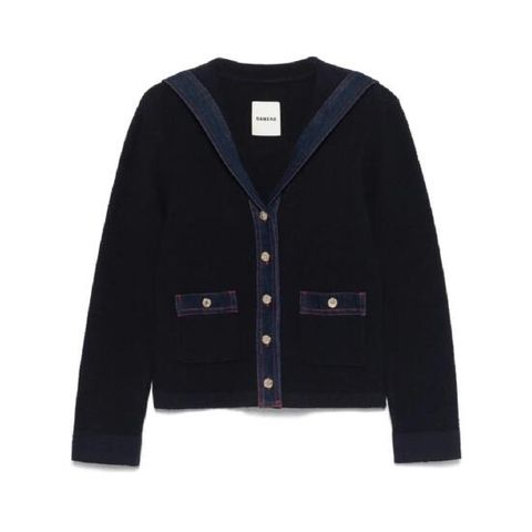 25 SS 산드로 러 칼라 가디건 SFPCA01215 TP433925518