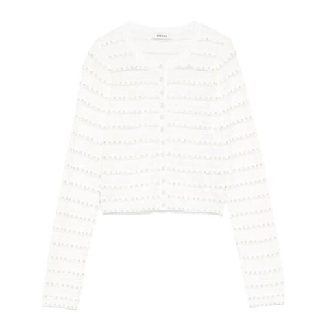 25 SS 산드로 스터드 장식 가디건 SFPRO04088 TP434459784