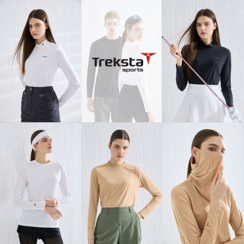 트렉스타  최신상 여성 쿨 러너 베이스레이어+마스크 세트 5종