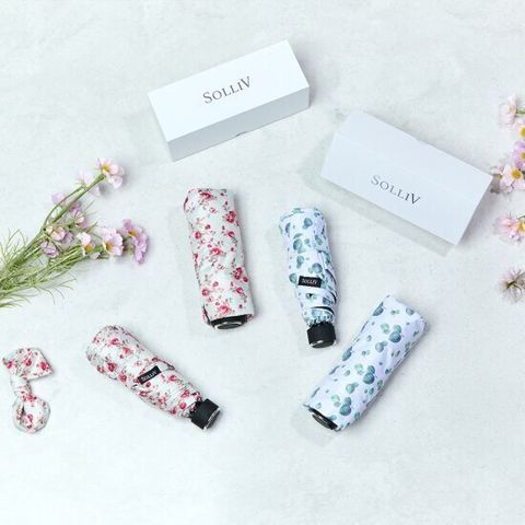 솔리브 SOLLIV 접이식 암막 양우산 더블+자외선차단마스크2