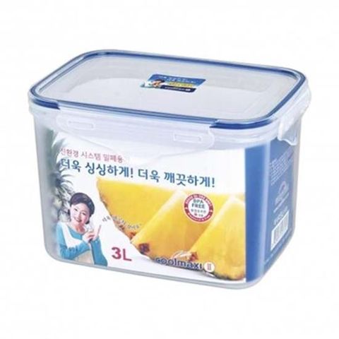 냉장고용기 깊은형 3L 냉장고용기 위생 직사각 13호 냉