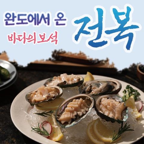 왕특대전복 15미 1.5kg 이상