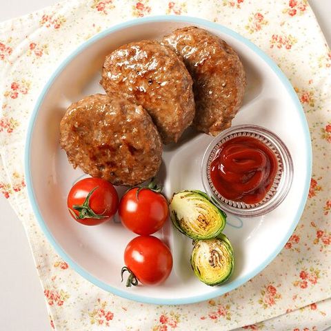 온밥엔 떡갈비 2종 순한맛 50g 20장(10장x2팩) 매콤한맛 50g 20장(10장x2팩), 총40장